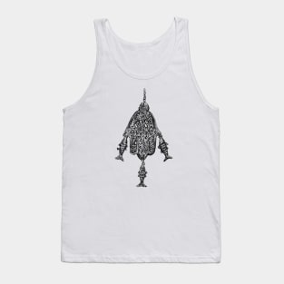 Hamsa Hand Drawing Tank Top